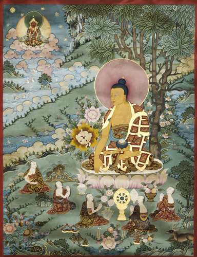 Chinese thangka