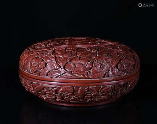 Chinese lacquer box