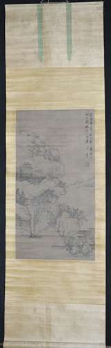 Chinese painting scroll