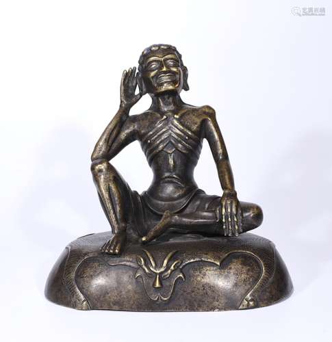 Chinese bronze buddha