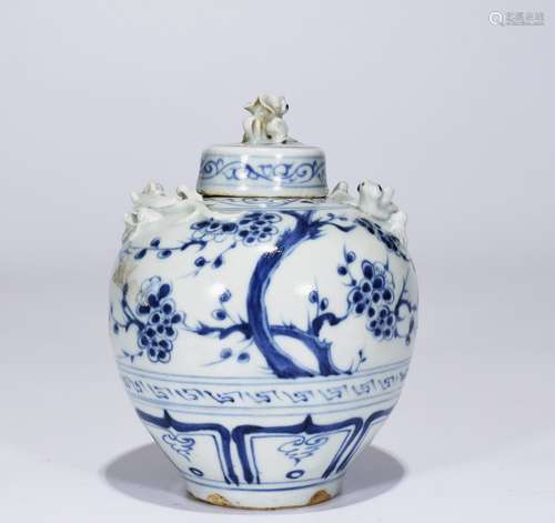 Chinese porcelain pot