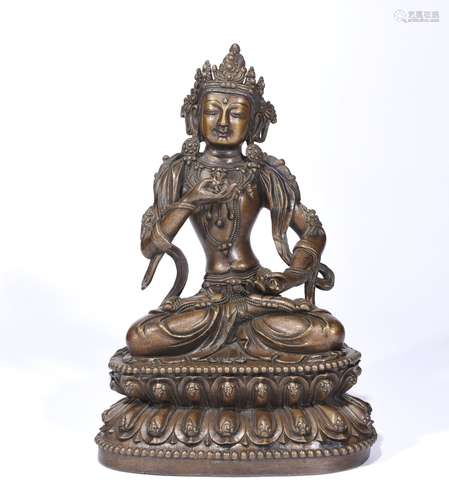 Tibet gilt bronze buddha