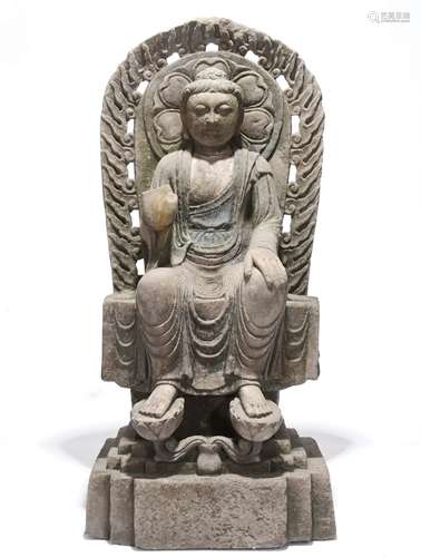 Chinese stone buddha