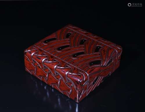 Chinese lacquer box