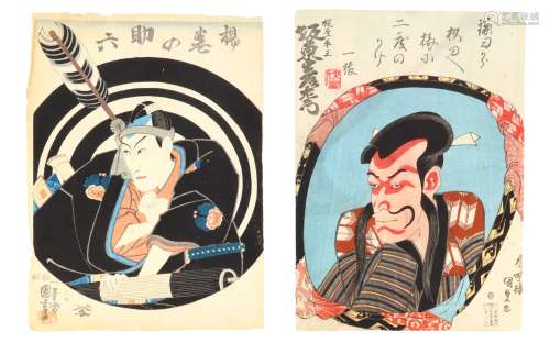 A GROUP OF JAPANESE WOODBLOCK PRINTS.