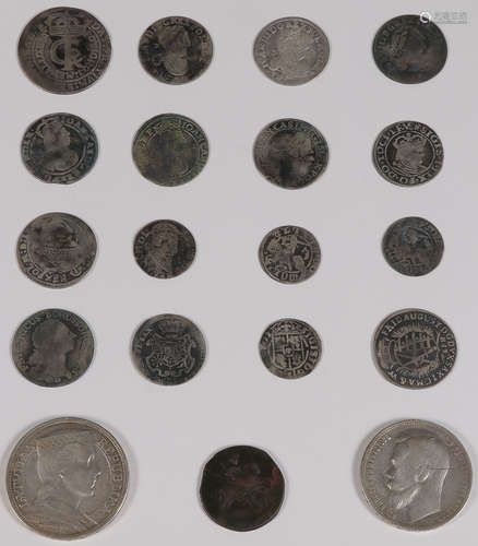 EARLY POLAND & EUROPEAN SILVER & OTHER COINS