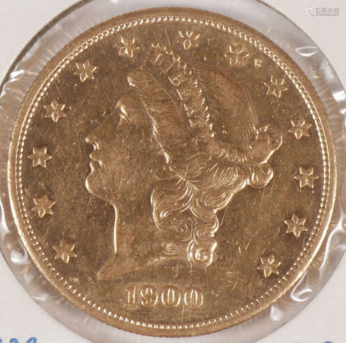 U.S. 1900 LIBERTY $20 GOLD PIECE