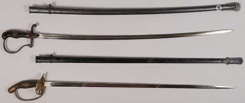 PAIR OF GERMAN SWORDS