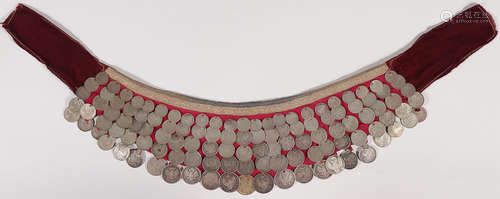 RUSSIAN SILVER COIN CEREMONIAL BELT