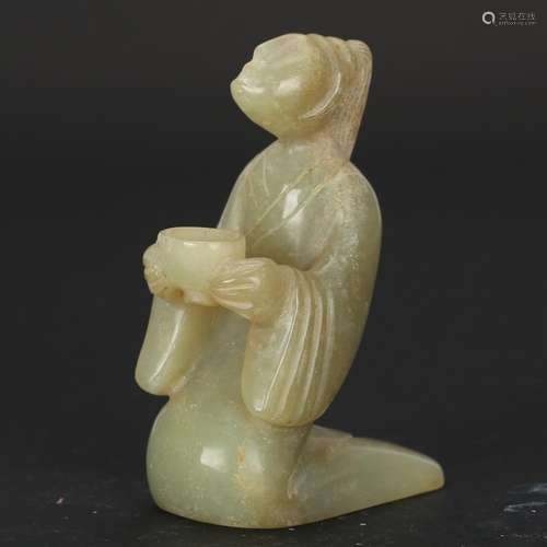 CHINESE JADE FIGURINE