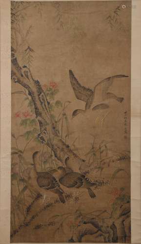 CHINESE SCROLL PAINTING