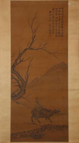 CHINESE SCROLL PAINTING