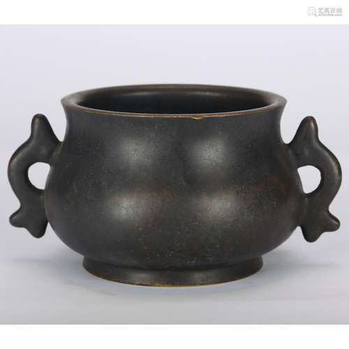 CHINESE BRONZE CENSER