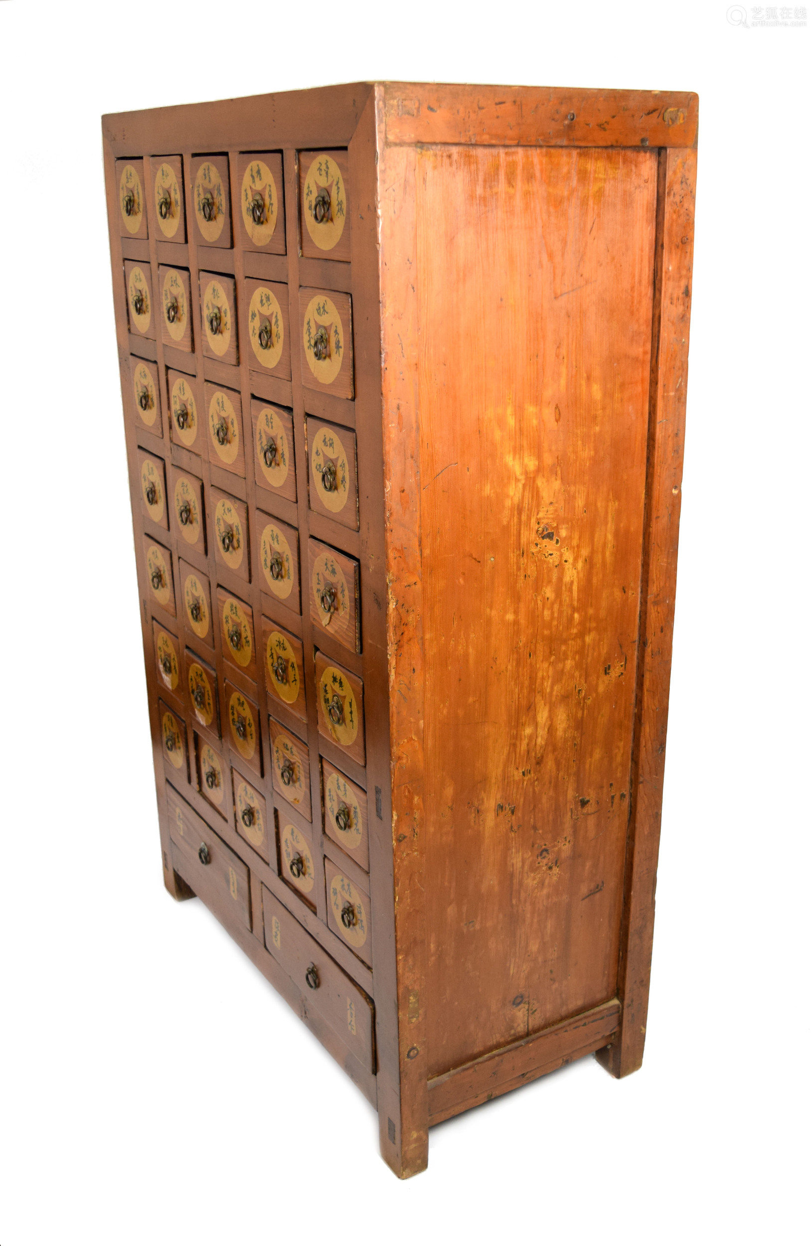 Chinese An Antique Boxwood Traditional Herbal Medicine Boxwood Traditional Herbal Medicine