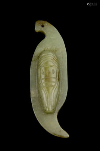 Chinese Old Jade Ornament 