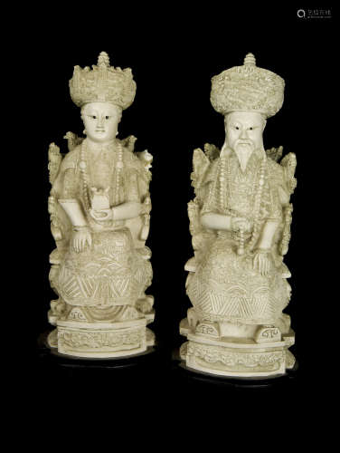 Emperor and Empress Figurines