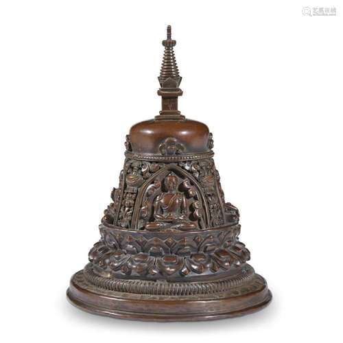 A finely-detailed Sino-Tibetan copper alloy 