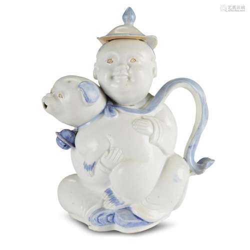 A Hirado blue and white porcelain 