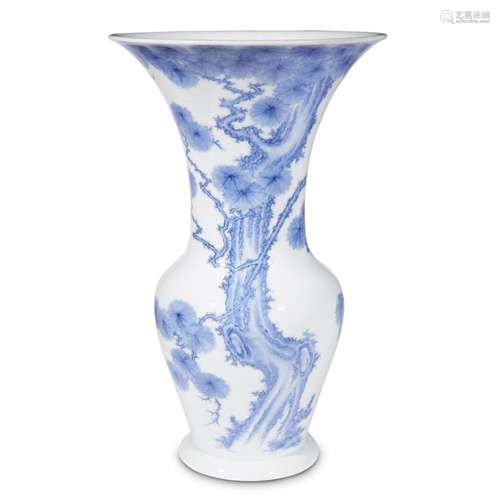 A Hirado blue and white porcelain 