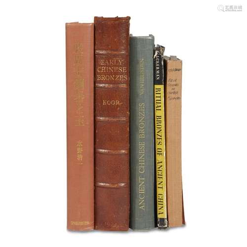 Chinese bronzes, five volumes,