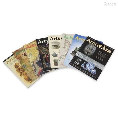 Arts of Asia magazines, 1997-2014, approximately 94 issues,