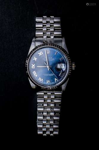 ROLEX WRISTWATCH, 'OYSTER PERPETUAL DATEJUST'