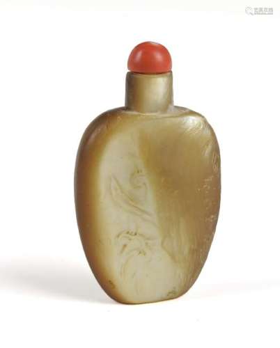 Chinese Natural Shell Snuff Bottle, 18th Century