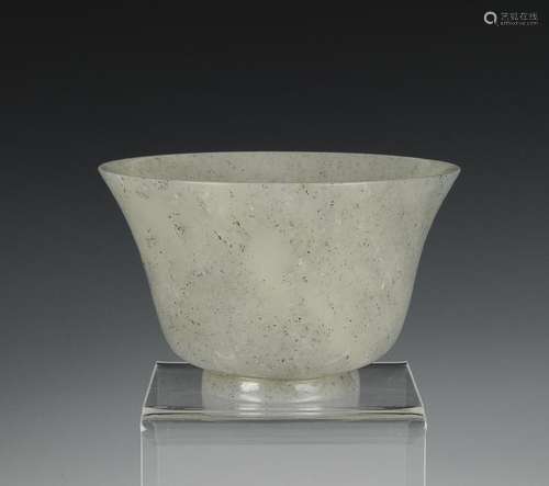 Chinese Grey Jade Bowl, 18th Century