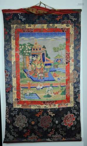 Tibetan Thangka, Early 19th Century