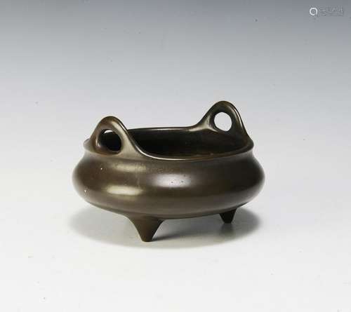 Chinese Bronze Incense Burner, 