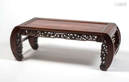 Chinese Low Table with Yingmu Top, 19th Century