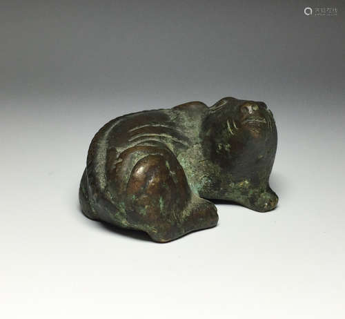 CHINESE BRONZE SCHOLAR PAPER Weight: