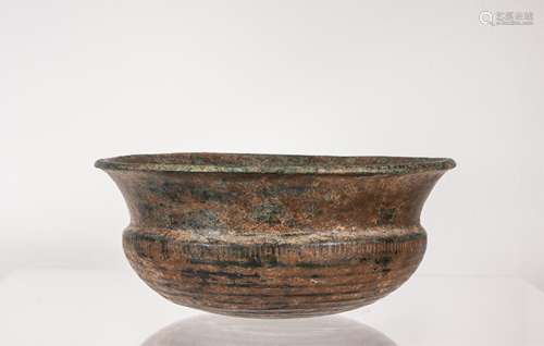 ANCIENT NEAR EAST BRONZE BOWL