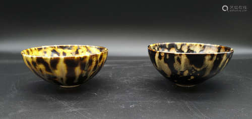 CHINESE JIZHOU WARE PORCELAIN BOWLS