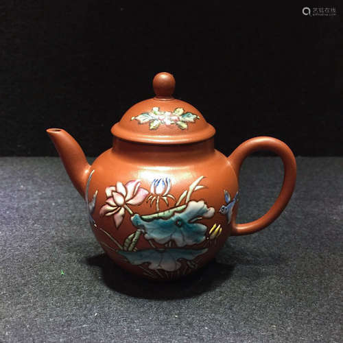 CHINESE YIXING ZISHA TEA POT