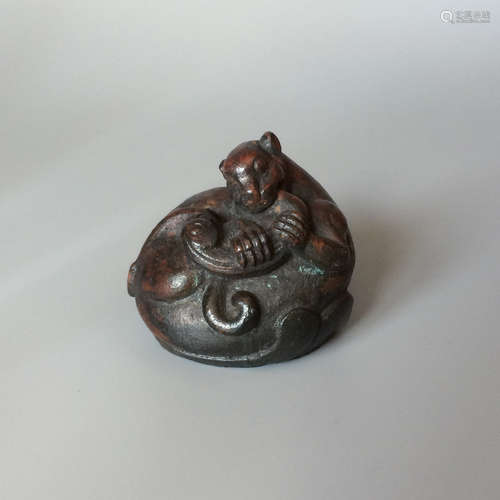 CHINESE BRONZE SCHOLAR PAPER Weight: