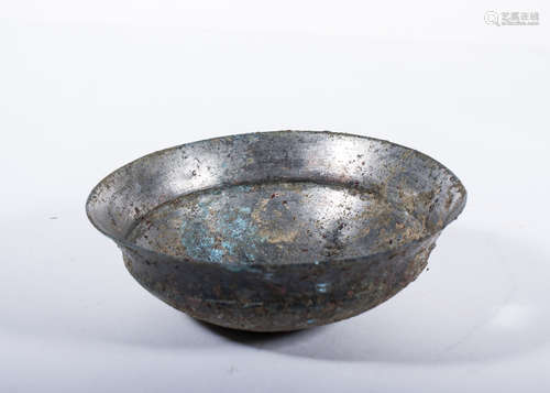 ANCIENT ROMAN BRONZE BOWL