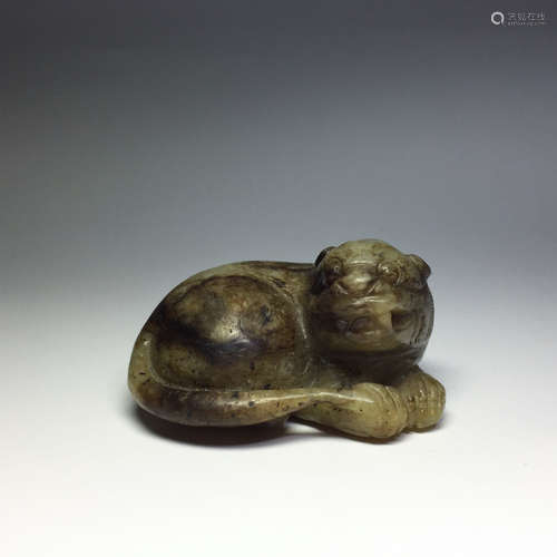 CHINESE JADE BEAST SCHOLAR PAPER Weight: