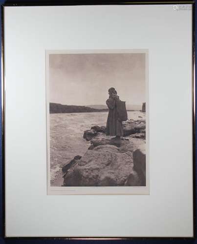 Edward Curtis Photogravure, 