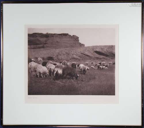 Edward Curtis Photogravure, 