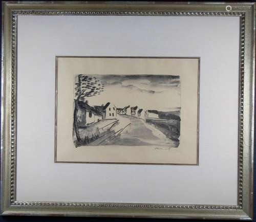 Maurice de Vlaminck (1876 - 1958) Pencil Signed