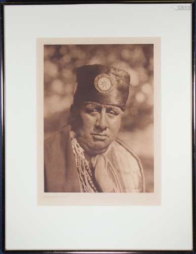 Edward Curtis Photogravure, 