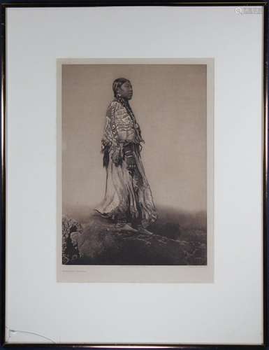 Edward Curtis Photogravure, 