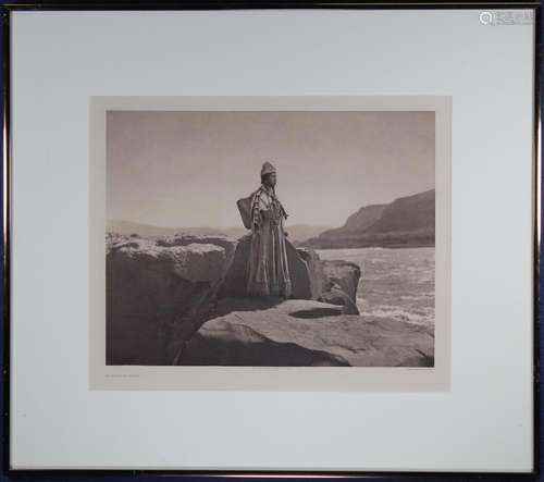 Edward Curtis Photogravure, 