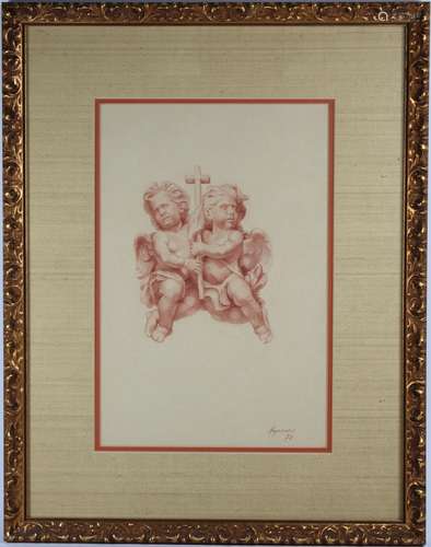 Charles Gilbert Kapsner, Two Cherubic Figures