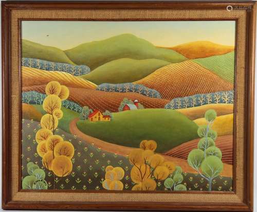 Ellen Eilers, Vintage Countryside Landscape