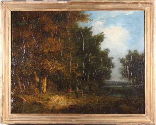 19th C. American School Plein Air landscape