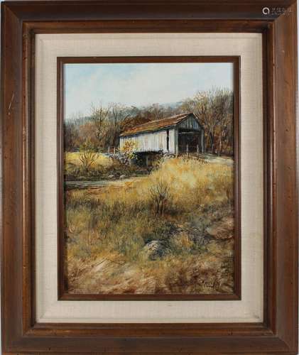 Richard K. Collopy, Painting of Covered Bridge