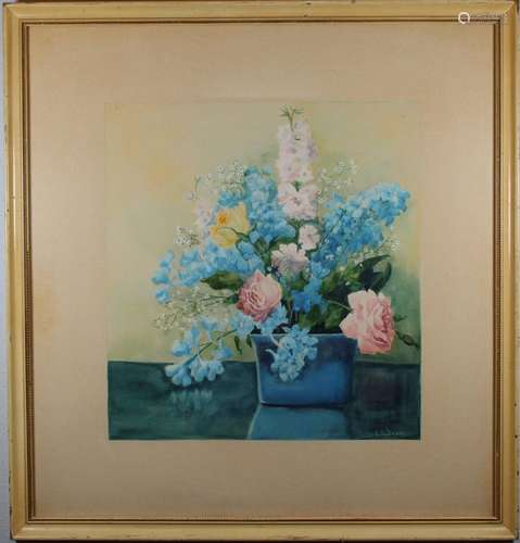 E.G. Davis, Signed Still Life Painting