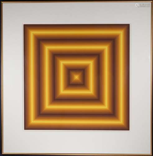 Jurgen Peters (Germany, Born 1936), Op Art